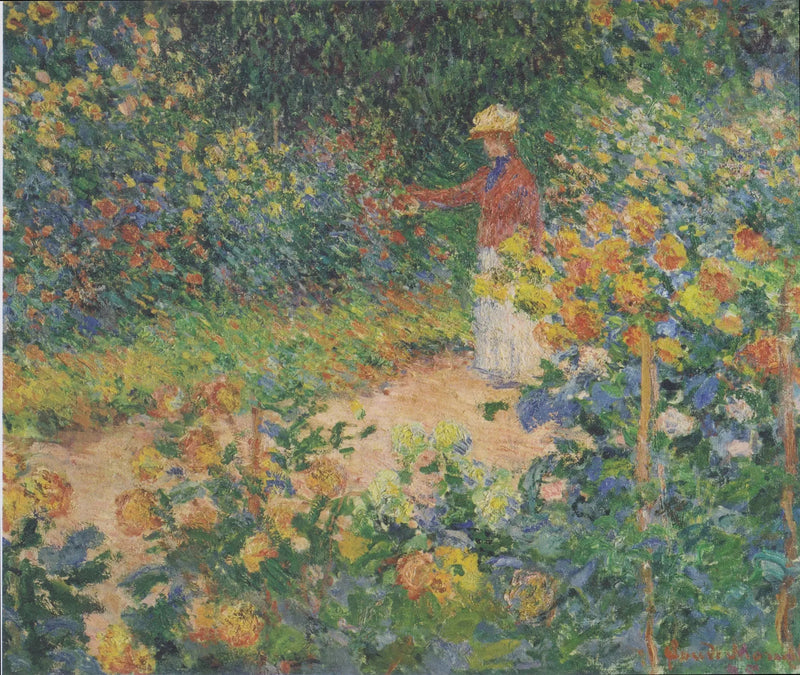 El Jardín de Monet en Giverny - Claude Monet