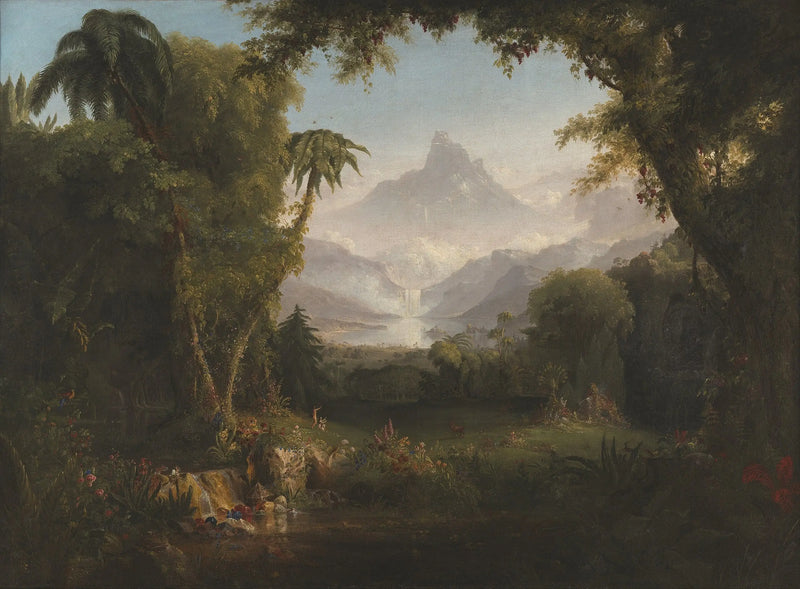 El Jardín del Edén - Thomas Cole