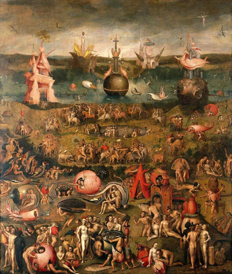 El jardín de los deleites terrestres - Hieronymus Bosch