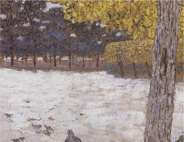 El jardín de las Tullerías - Édouard Vuillard