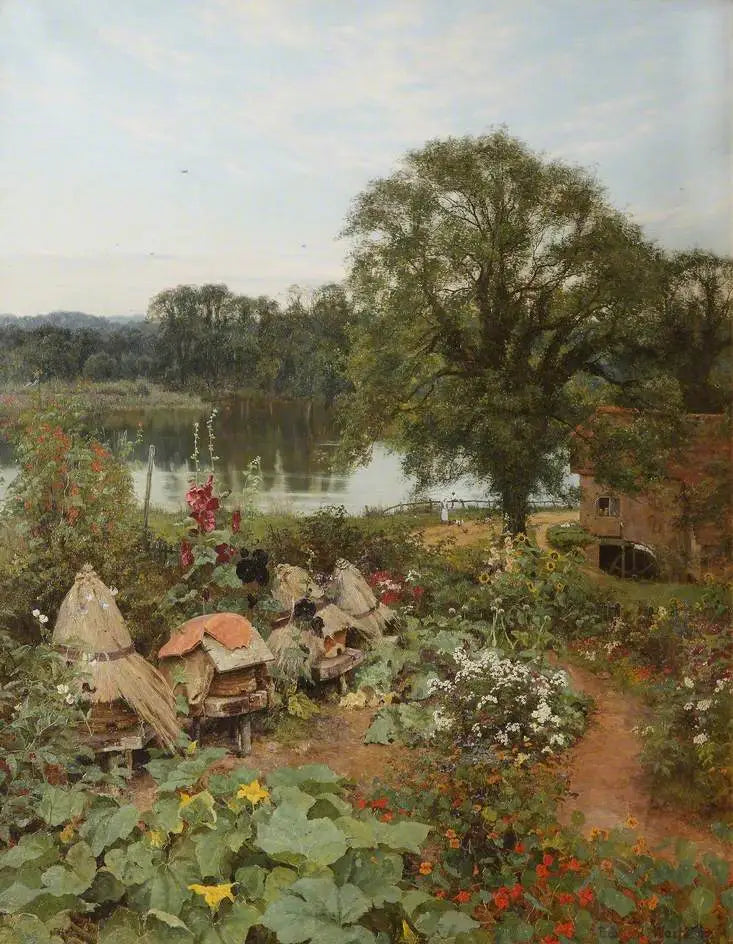 El jardín del molinero - Edward Wilkins Waite