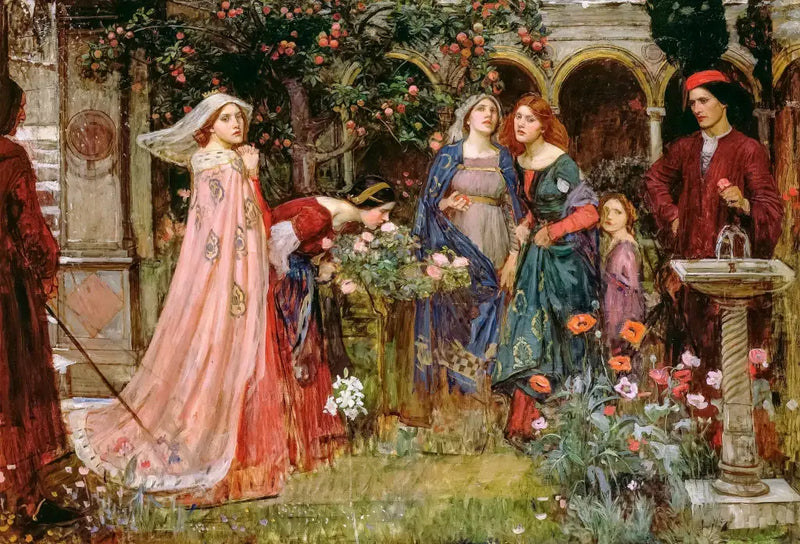 El jardín encantado - John William Waterhouse