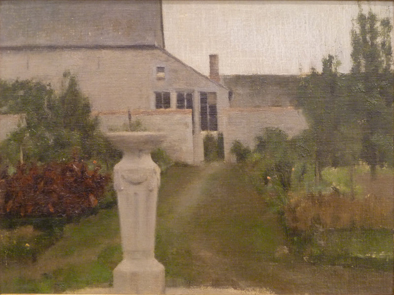 El jardín - Fernand Khnopff