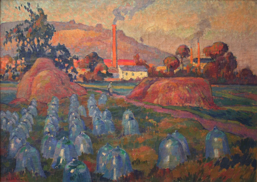 El jardín hortícola - Robert Antoine Pinchon
