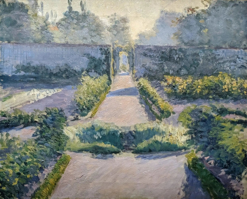 El jardín de hortalizas, Yerres - Gustave Caillebotte