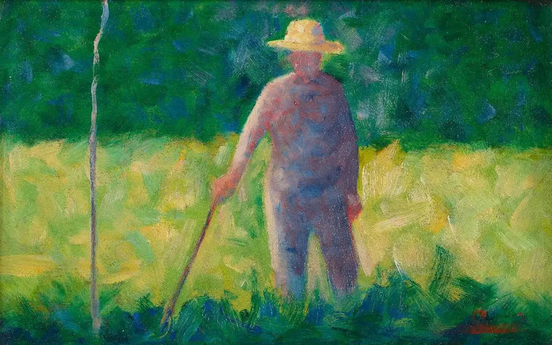 El jardinero - Georges Seurat