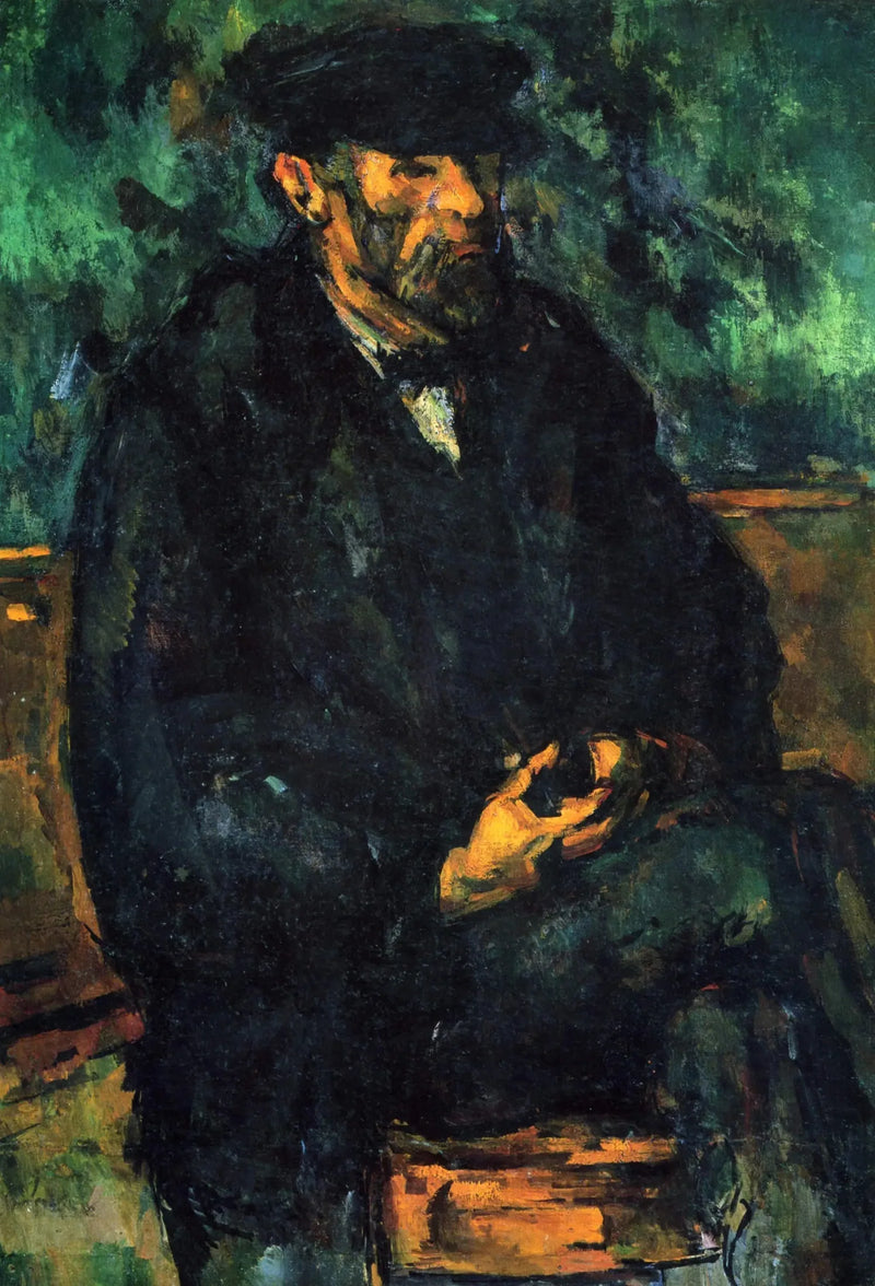 El jardinero Vallier - Paul Cézanne
