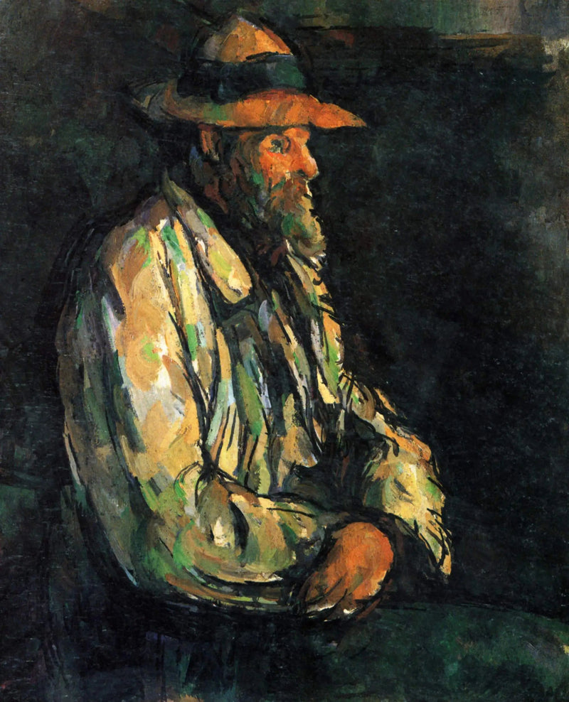 El Jardinero Vallier - Paul Cézanne