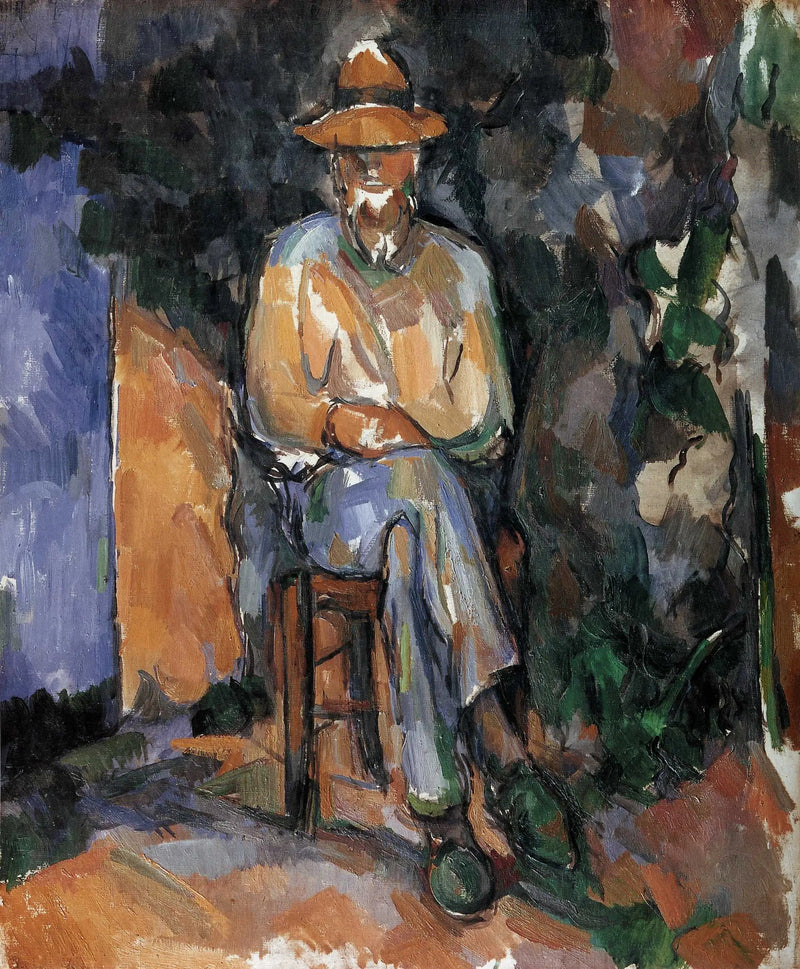 El Jardinero Vallier - Paul Cézanne