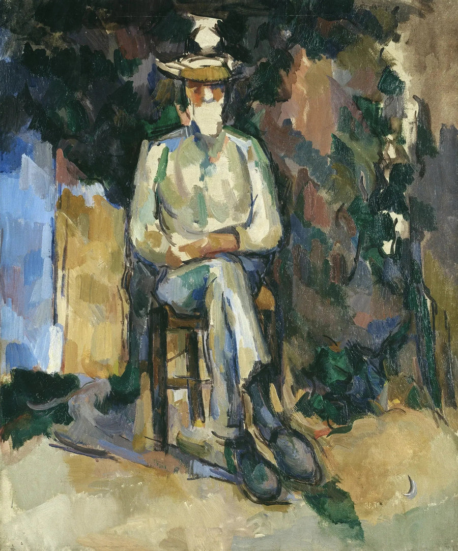 El Jardinero Vallier - Paul Cézanne