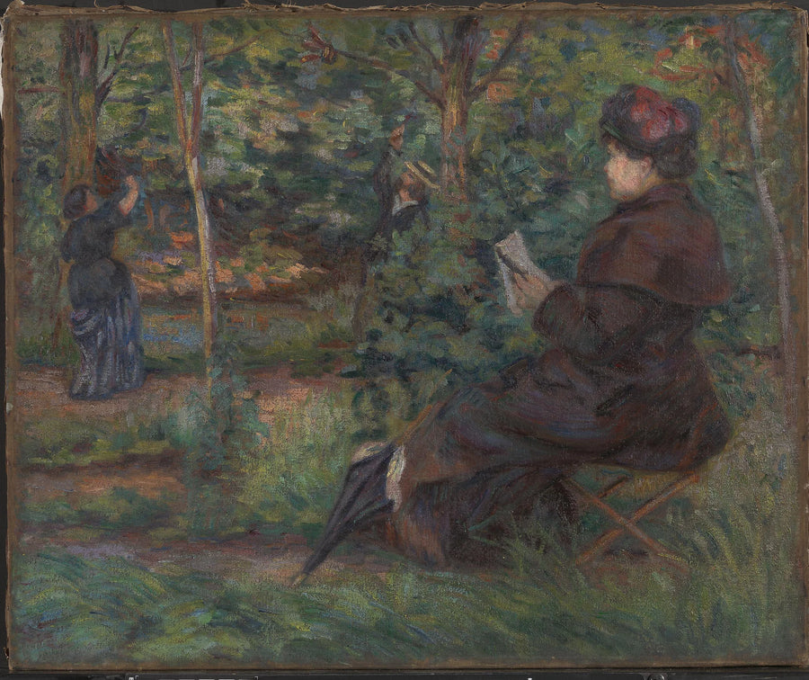 El juego de raquetas - Armand Guillaumin