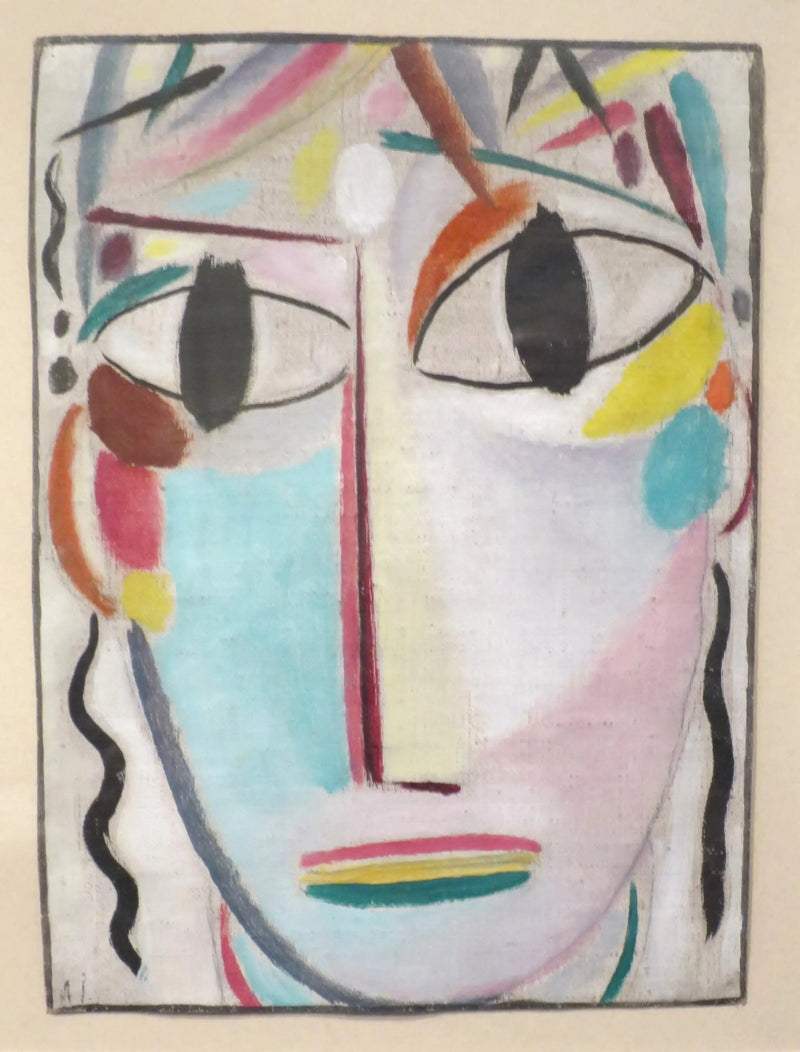 El joven Cristo - Alexej von Jawlensky