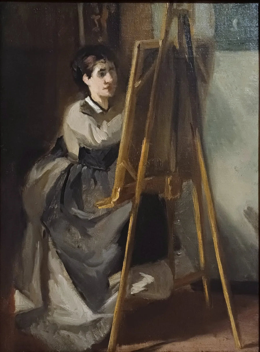 El joven estudiante - Eva Gonzalès