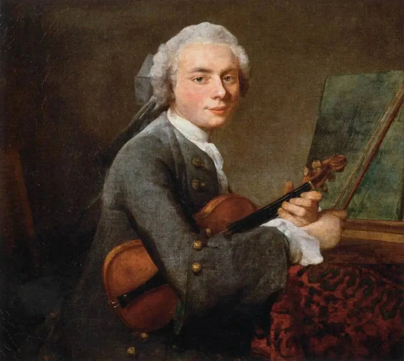 El joven con violín - Jean Simeón Chardin