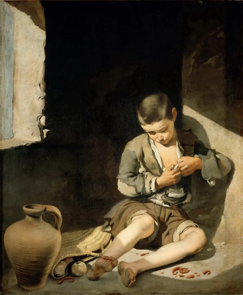 El joven mendigo - Bartolomé Esteban Murillo