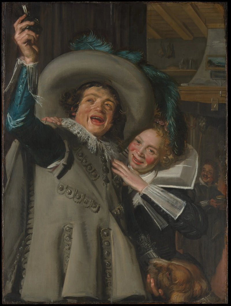 La Joven Ramp y su Bella - Frans Hals