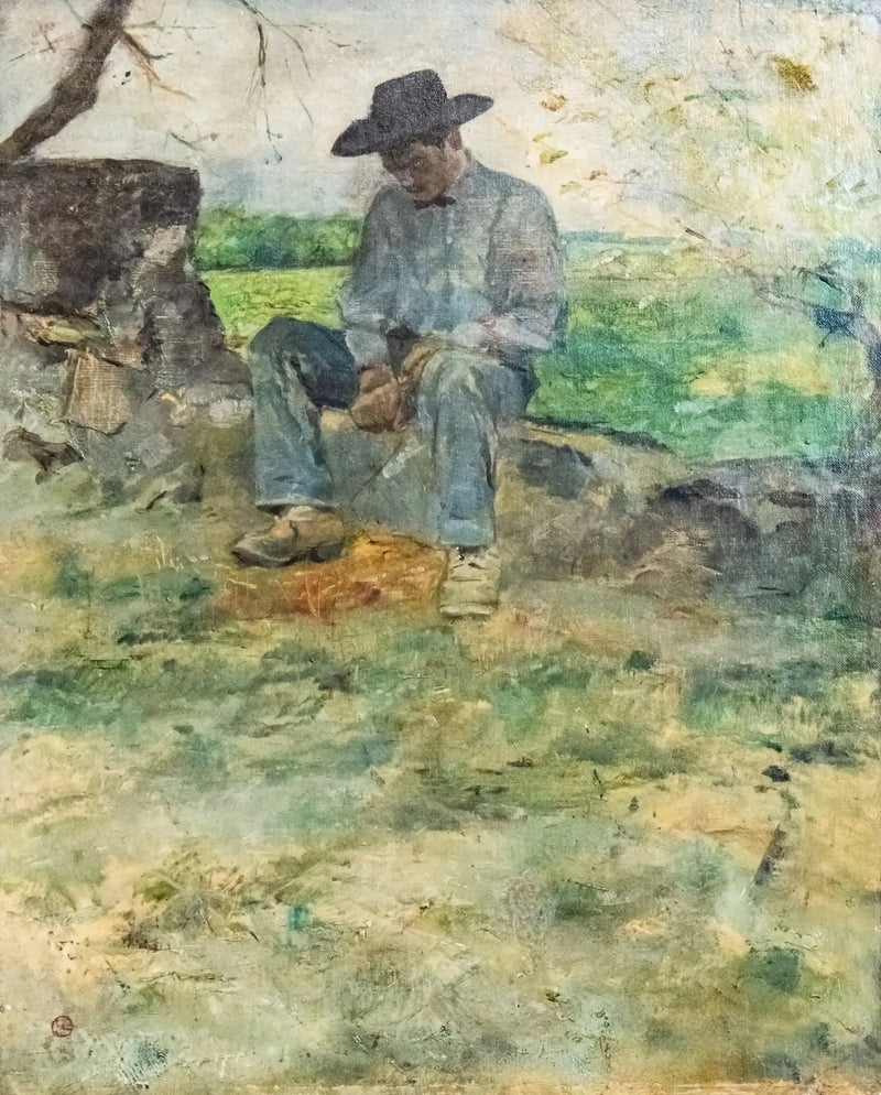 El joven Routy en Céleyran - Henri de Toulouse-Lautrec