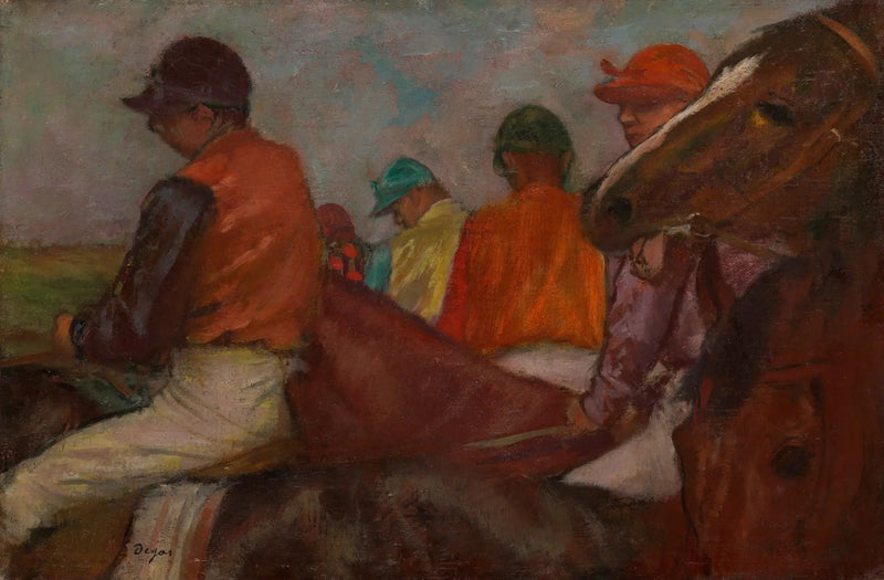 El Jockey - Edgar Degas