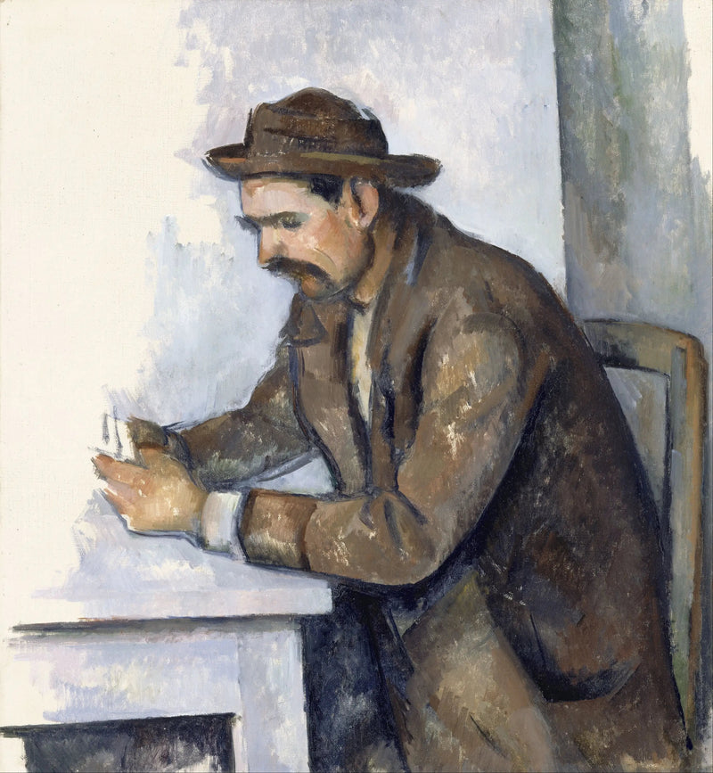 El jugador de cartas - Paul Cézanne