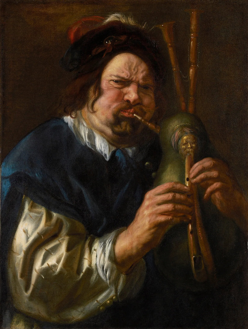 Le Joueur de cornemuse - Jacob Jordaens