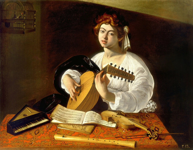 El jugador de laúd - Caravaggio