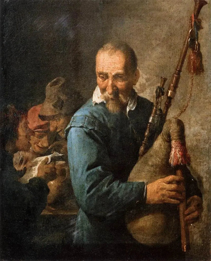 El Jugador de Musette - David Teniers el Joven