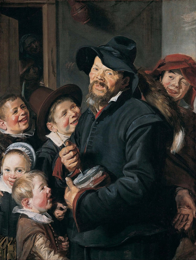 El jugador de Rommelpot - Frans Hals