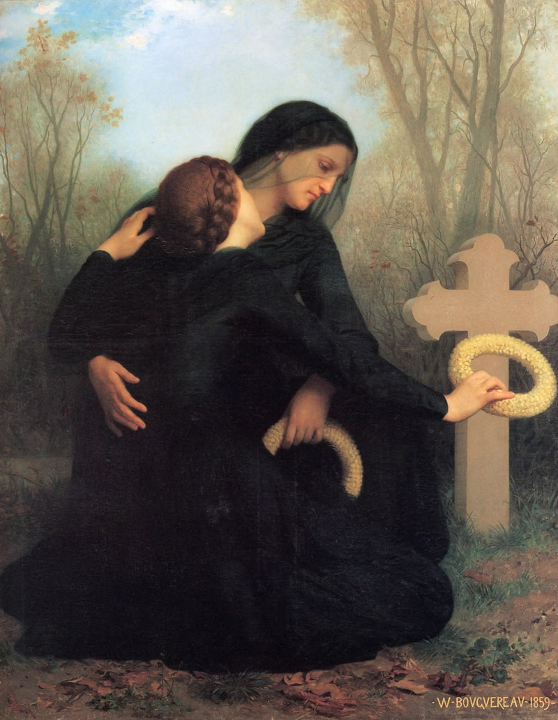 El Día de los Muertos - Bouguereau