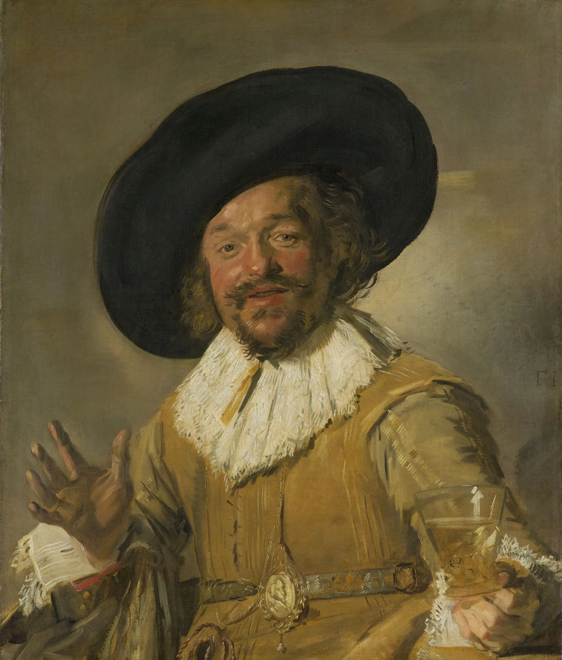 El alegre bebedor - Frans Hals