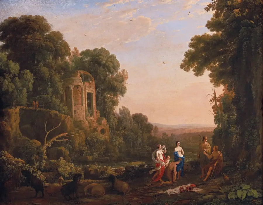 El Juicio de Paris - Claude Lorrain