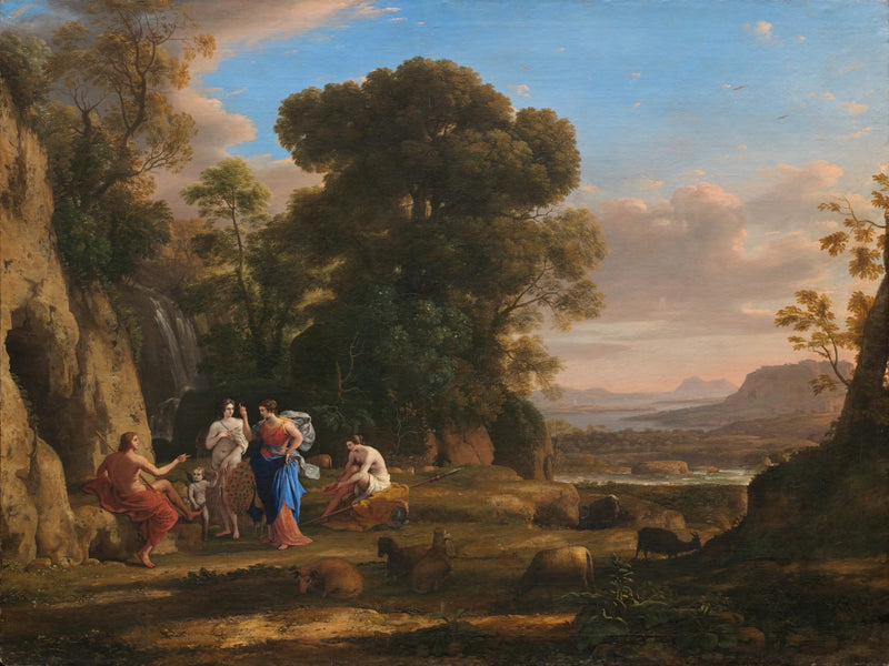 El Juicio de Paris - Claude Lorrain