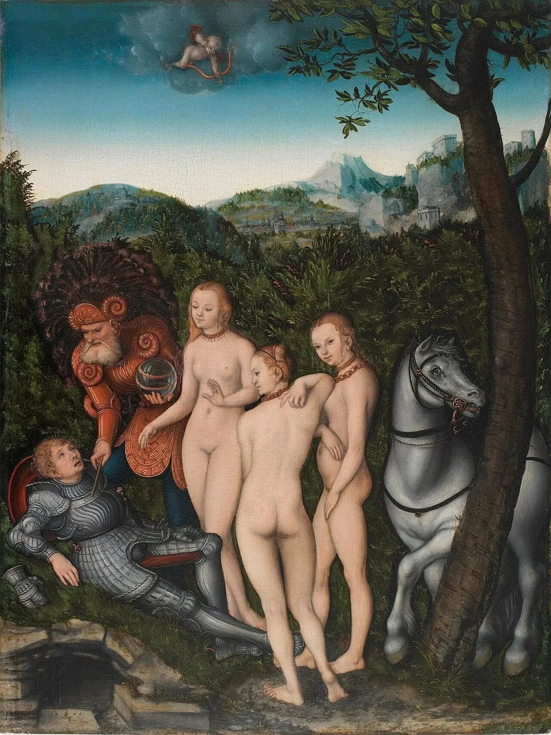 El Juicio de Paris - Lucas Cranach el Viejo