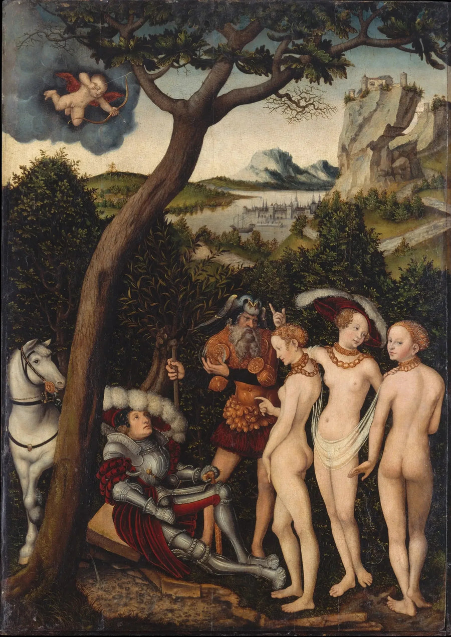 El Juicio de París - Lucas Cranach el Viejo