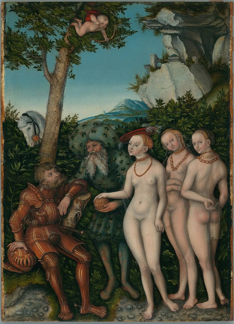 El Juicio de París - Lucas Cranach el Viejo