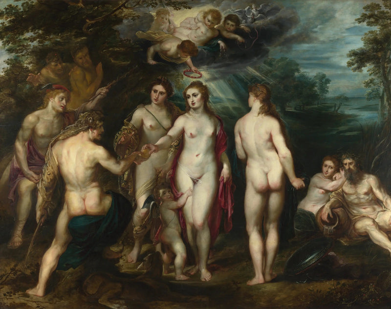 El Juicio de Paris - Peter Paul Rubens