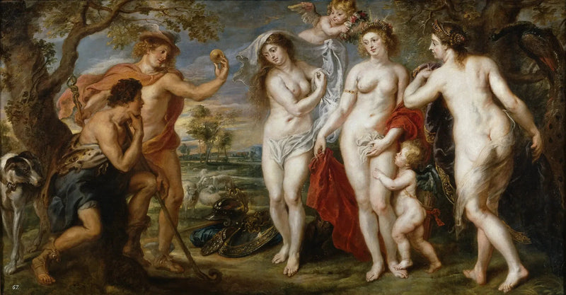 El Juicio de París - Peter Paul Rubens