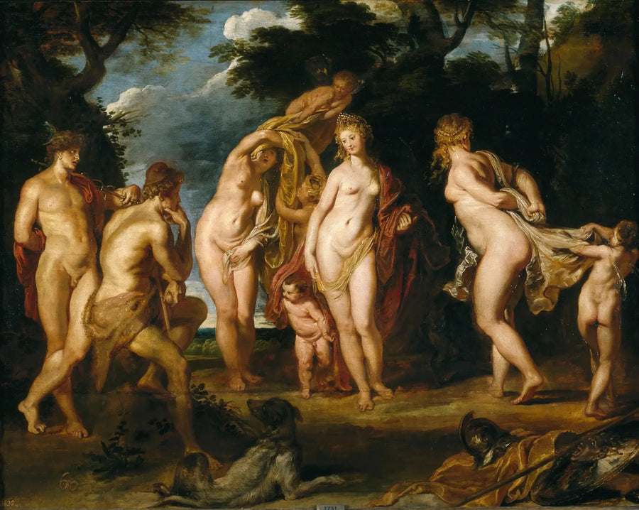 El Juicio de París - Peter Paul Rubens