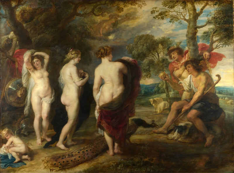 El Juicio de Paris - Peter Paul Rubens