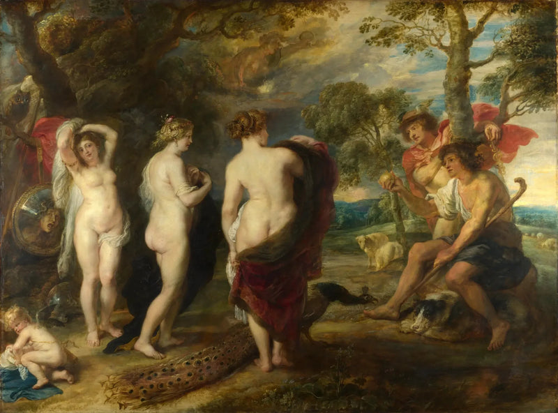 El Juicio de Paris - Peter Paul Rubens