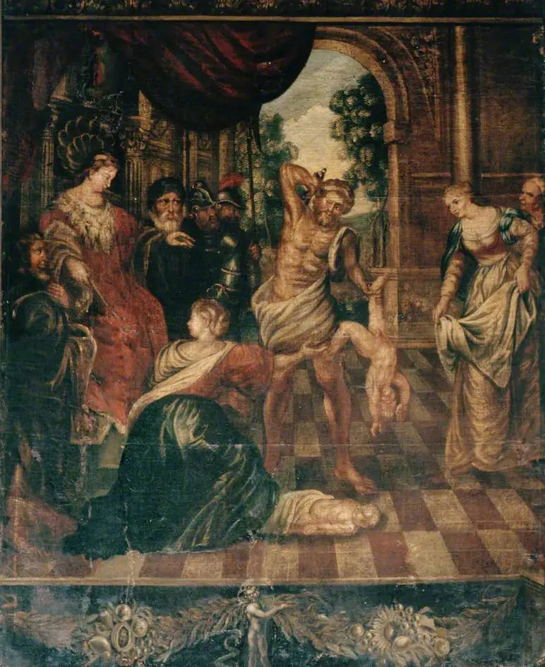 El juicio de Salomón - Peter Paul Rubens