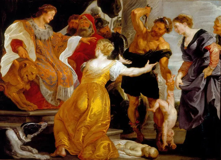 El Juicio de Salomón - Peter Paul Rubens