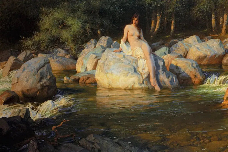 El Kelpie - Herbert Draper