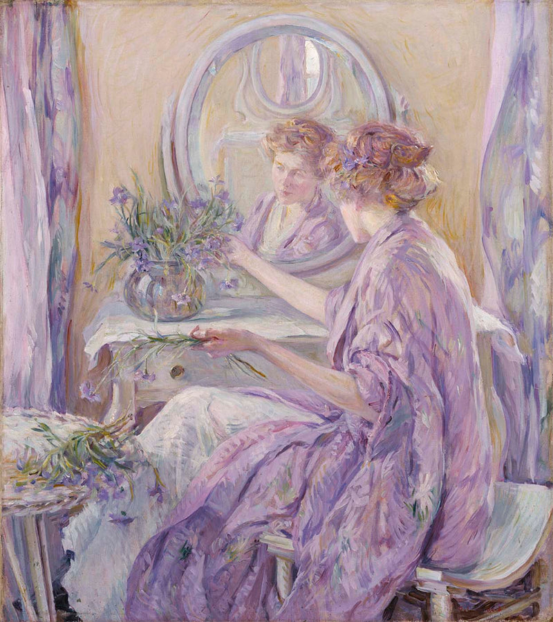 El kimono morado - Robert Lewis Reid