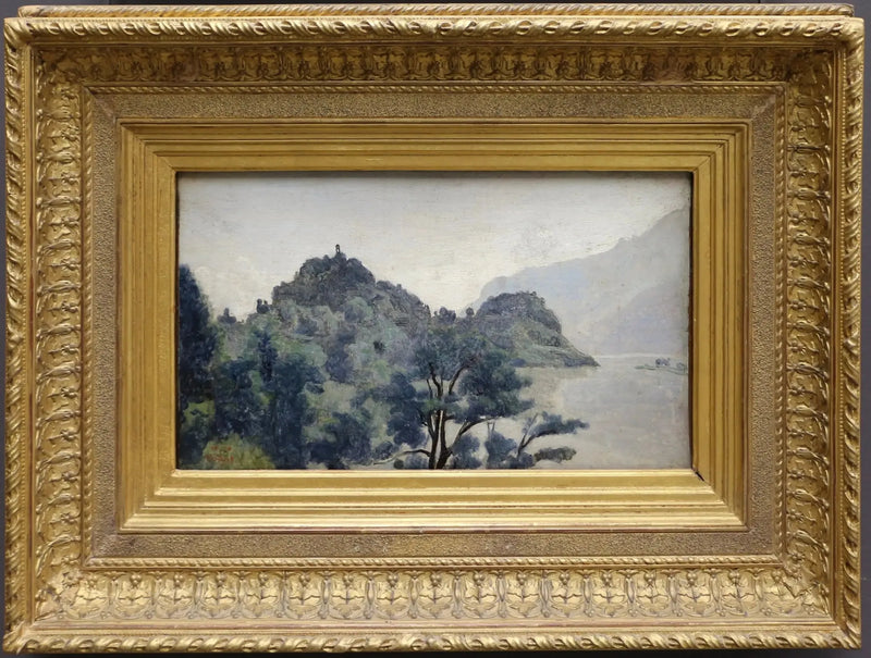 El lago de Brienz - Jean-Baptiste Camille Corot