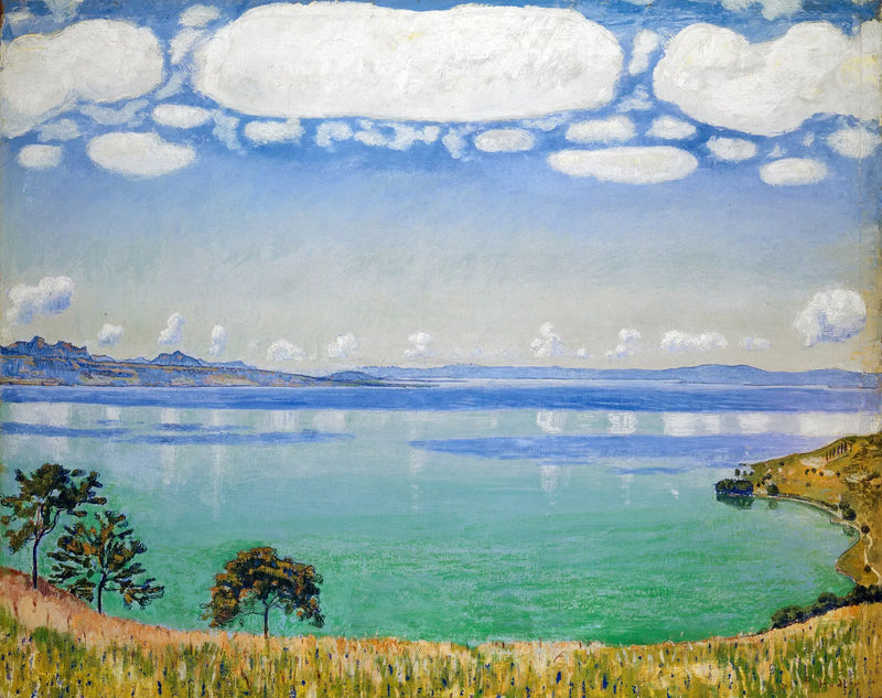 El lago Lemán desde Chexbres - Ferdinand Hodler