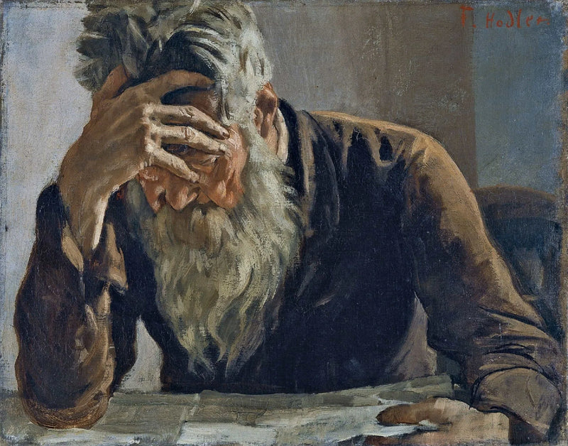 El lector - Ferdinand Hodler