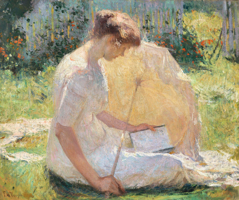 El lector - Frank Weston Benson