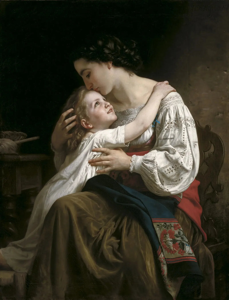 La palanca - Bouguereau