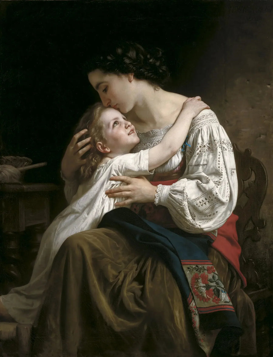 La palanca - Bouguereau