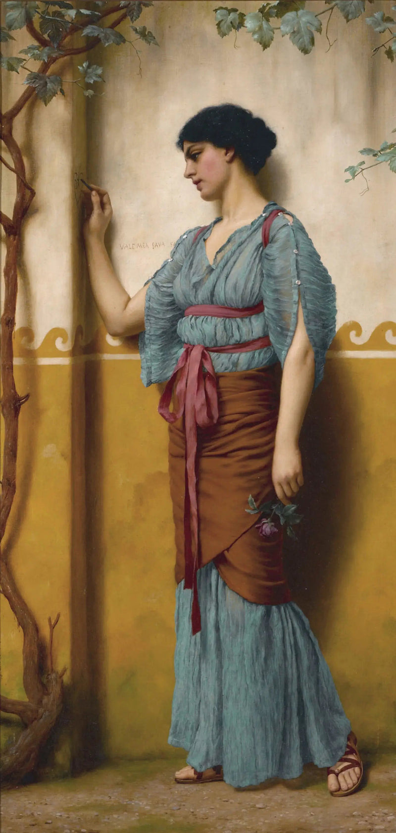 El lugar de encuentro - John William Godward